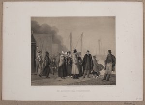 Um adeus na alfândega de Johan Adolph Kittendorff