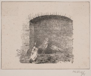 As galinhas e os patos de Johan Adolph Kittendorff