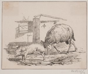 O carneiro e o porco de Johan Adolph Kittendorff