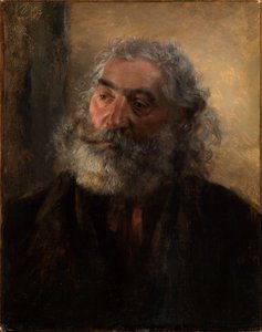 Estudo da cabeça de Adolph Menzel