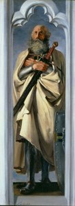 Luther Luder von Braunschweig, Grão-Mestre dos Cavaleiros Teutônicos, 1846. de Adolph Menzel
