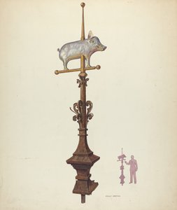 Cata-vento Finial, c. 1941.