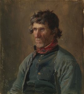 Joseph Steffens, de Altenahr. Estudo de figura de Adolph Tidemand