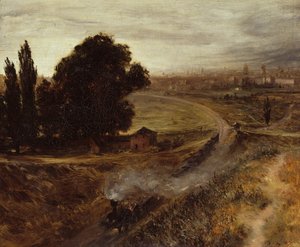 Berlin-Potsdamer Bahn de Adolph Menzel