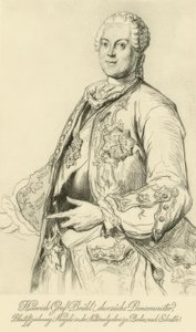 Heinrich von Brühl - Menzel, Silvestre de Adolph Menzel