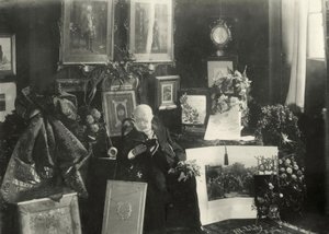 Menzel no seu 80º aniversário - foto de Adolph Menzel