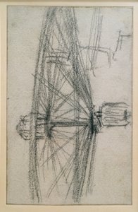 Roda em movimento de Adolph Menzel