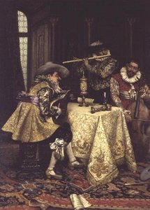 Os Músicos de Adolphe Alexandre Lesrel