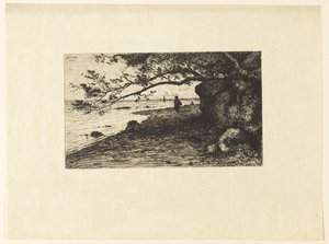 Em Villefranche-sur-Mer (ao redor de Carqueiranne) de Adolphe Appian