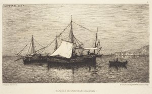 Embarcações de cabotagem de Adolphe Appian