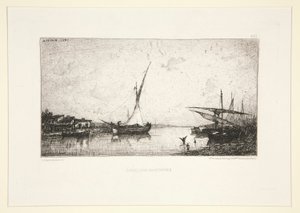 Canal em Martigues de Adolphe Appian