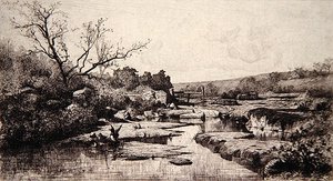 nascente do rio Albarine de Adolphe Appian