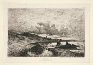 Uma Noite no Ródano em Rix de Adolphe Appian
