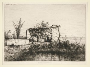 Um moria em Bordiquier de Adolphe Appian