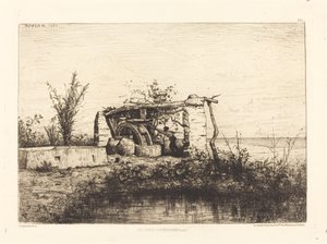 A moria em Bordiquier (Itália) de Adolphe Appian