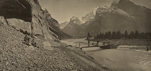[Paisagem alpina] de Adolphe Braun