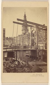 Amesterdão. Quai Raamgracht. de Adolphe Braun