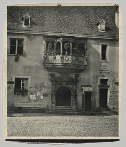 Fachada da Alsácia, Guardhouse em Colmar de Adolphe Braun