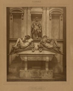 [Túmulo dos Medici de Miguel Ângelo, Florença] de Adolphe Braun