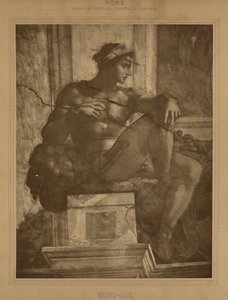 Roma - Palácio do Vaticano, Capela Sistina, Miguel Ângelo de Adolphe Braun