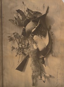 [Natureza morta: Caça morta] de Adolphe Braun