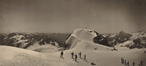Cimeira do Mont Titlis, Suíça de Adolphe Braun