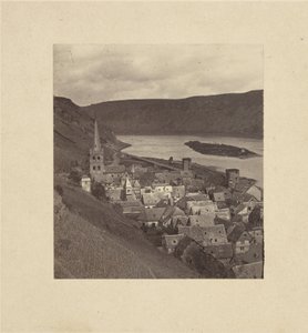 Vista do Reno de Adolphe Braun
