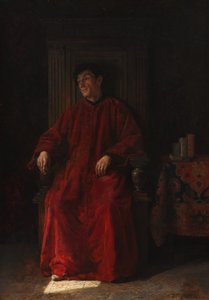 Juiz de túnica vermelha de Adolphe Charles Edouard Steinheil