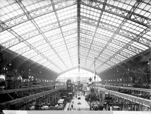 Hall de Máquinas, Exposição Universal, Paris, 1889