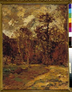 Paisagem de Outono de Adolphe Joseph Thomas Monticelli