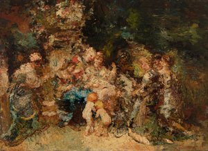 Homenagem de Adolphe Joseph Thomas Monticelli