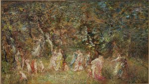 O balanço de Adolphe Joseph Thomas Monticelli