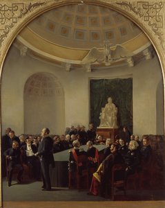 A reunião cerimonial da Academia de Artes de 1839, 1840