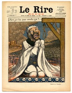 Capa de "The Red Laughter", Satirical in Colors de Adolphe Leon Willette