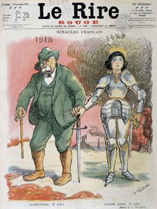Primeira Guerra Mundial (1914-1918): Milagres franceses, Georges Clemenceau (1841-1929), em 1918, o pai da Vitória tinha 78 anos e Jeanne D