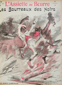 Os Executores dos Negros, capa de &39;L&39;Assiette au Beurre&39;, 1905