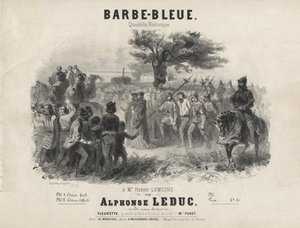 Alphonse Leduc - Barba Azul, quadrilha histórica
