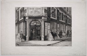 Sede da Société des Aquafortistes, 1864.