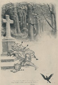 La Cigale, 1919 de Adolphe Leon Willette