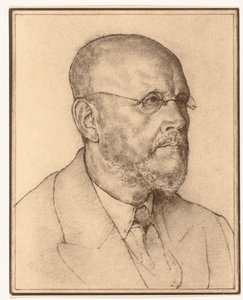 Fotoreprodução de um retrato de um homem por Han van der Kop de Adriaan Bijl
