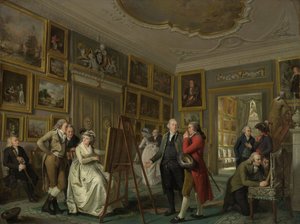 A Galeria de Arte ou Jan Gildemeester Jansz, 1794-5