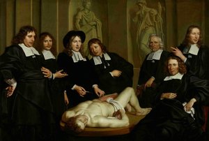 A lição de anatomia do Dr. Frederik Ruysch, 1670