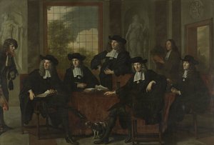 Os Superintendentes do Collegium Medicum em Amsterdão, 1683