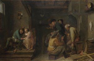 Cena da taverna, c. 1635