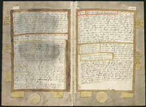 Visboeck de Adriaen Coenen - KB 78 E 54 - fólios 150v (esquerda) e 151r (direita)