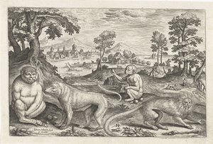 Apen
Vierpotige dieren (título da série)
Animalivm Qvaddrvpedvm (título da série) de Adriaen Collaert
