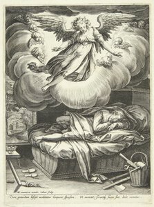 Anunciação de José de Adriaen Collaert