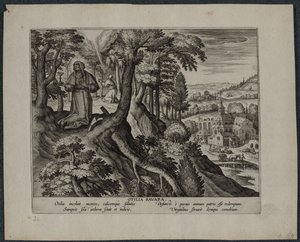 Otilia Bavara. de Adriaen Collaert