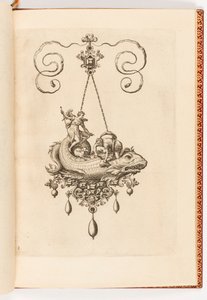 Placa 3, de touros etc. Arquétipo de Pars artificiais de Adriaen Collaert