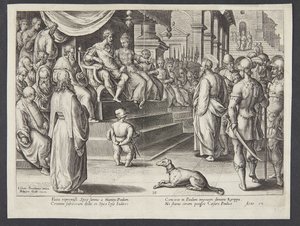 São Paulo antes de Festo e Agripa de Adriaen Collaert
